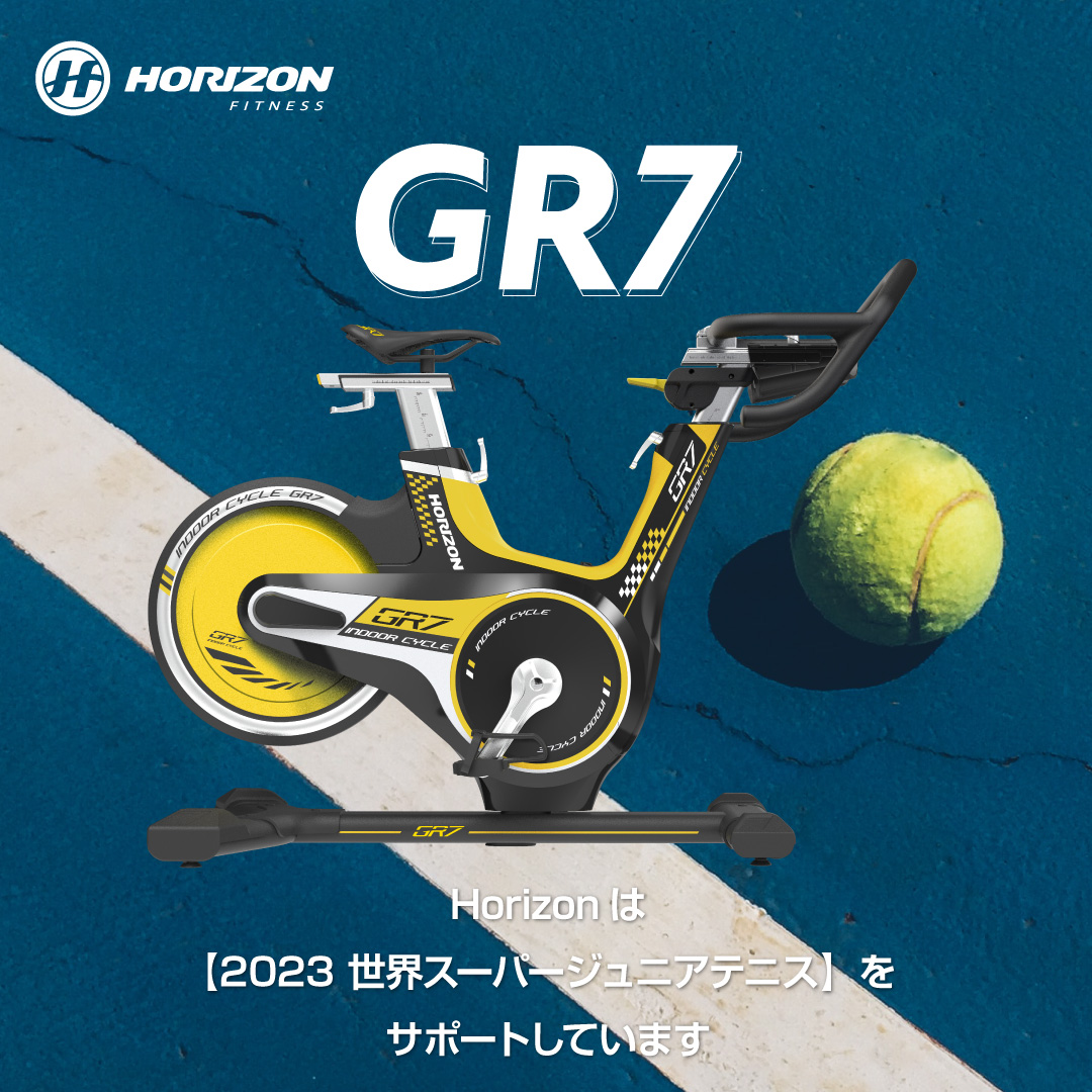 HorizonのGR7は【2023 世界スーパージュニアテニス】をサポートしています