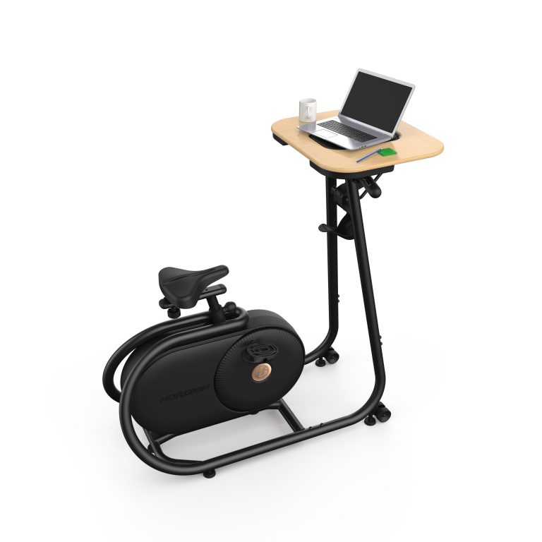 デスク付きフィットネスバイク